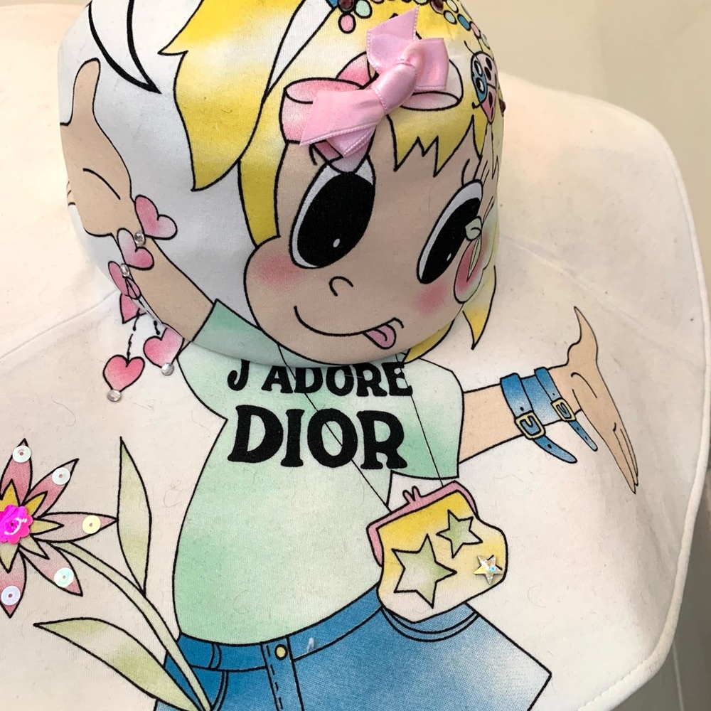 Christian Dior Vintage Runway BabyDoll Hat. - Picture 9 of 10